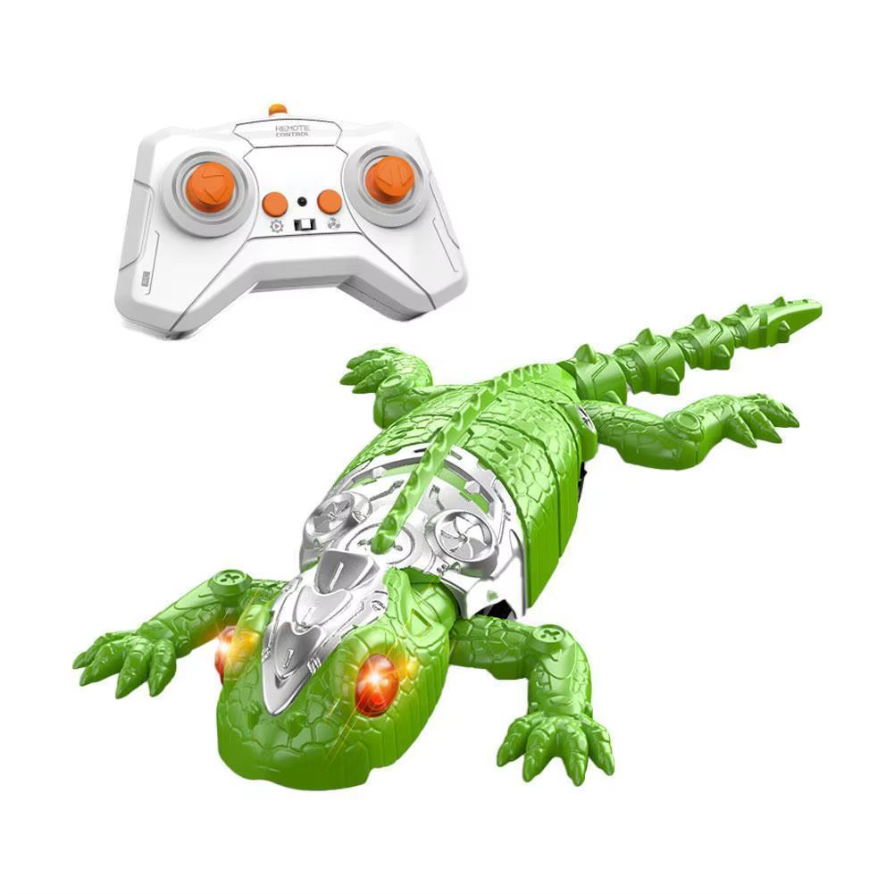 Realistic Biomimetic RC Wall Climbing Lizard Robot Toy, Remote Control Gecko That Climbs Glass & Smooth Walls